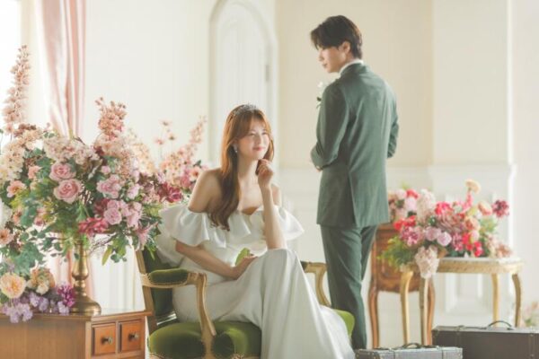 【ライトプラン】 洋装1着和装1着データ付き　※スタジオ撮影